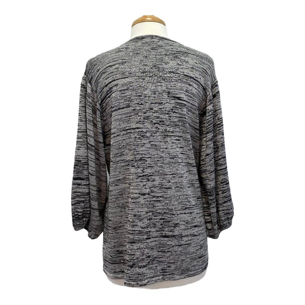 ROAM New York Silver Metallic Sweater Size 1X - Picture 5 of 8